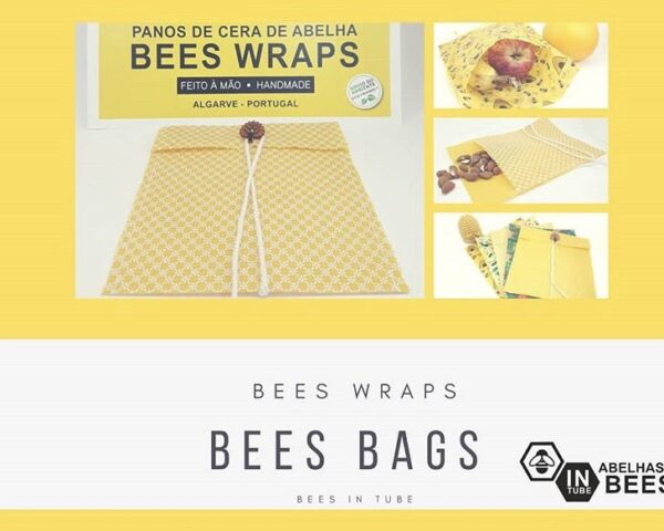 Bees Bags - Sacos de Pano de Cera de Abelhas - dRaiz